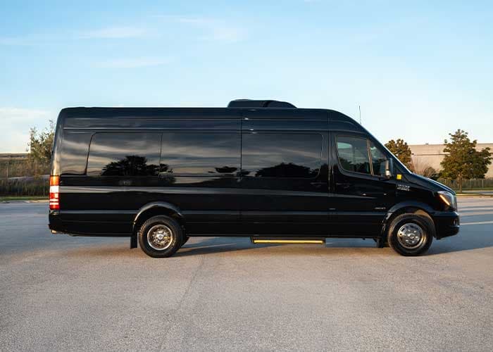 15 Passenger Mercedes Sprinter Van gallery image 1 for limousine service in Halton Hills