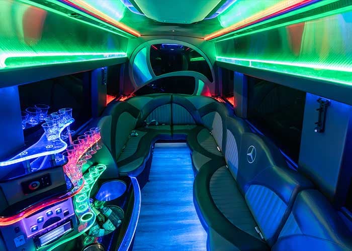 15 Passenger Mercedes Sprinter Van gallery image 9 for limousine service in Halton Hills