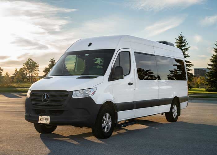 14 Passenger Sprinter Van luxury limo rental in Halton Hills